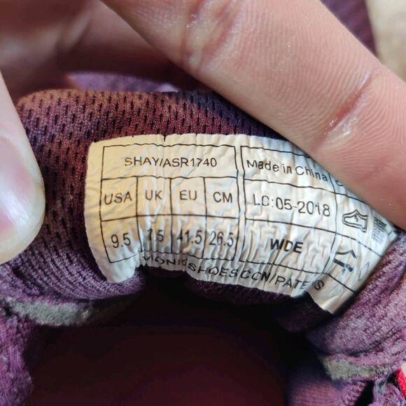 Vionic Shay Slip-On Sneaker Women's 9.5 ASR1740 Comfort Walking Shoes Red White - Picture 7 of 9